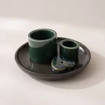 Bruciatore a Cuore in Ceramica per Palo Santo, Smudge e Incenso