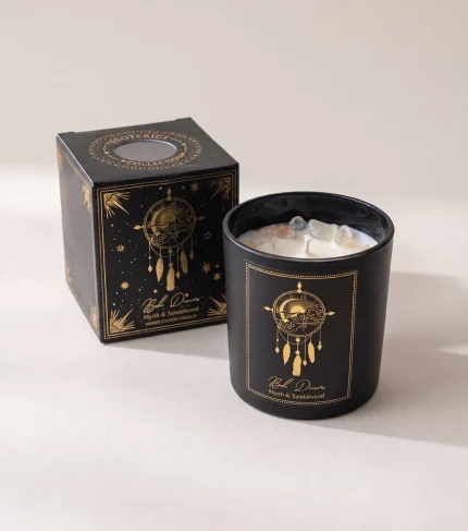Candela d'Intento Boho Dreams – 120 g in vetro
