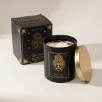Candela d'Intento Good Fortune – 200 g in vetro con coperchio