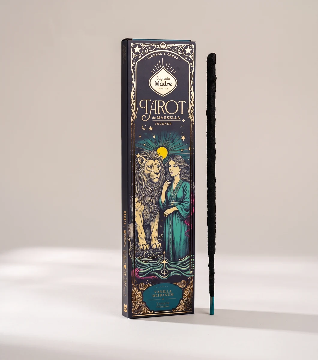 Incenso Tarot de Marseille Vaniglia & Frankincense – Sagrada Madre Incenso Tarot de Marseille Vaniglia & Frankincense – Sagrada Madre