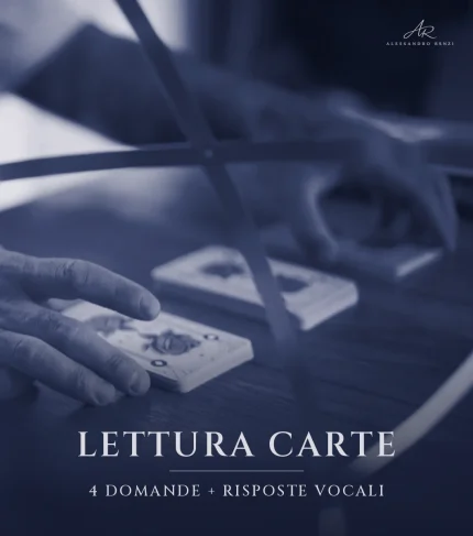 Lettura carte – 4 domande + risposte vocali
