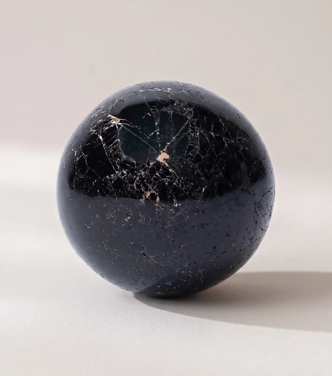 Sfera in Tormalina Nera Sfera in Tormalina Nera